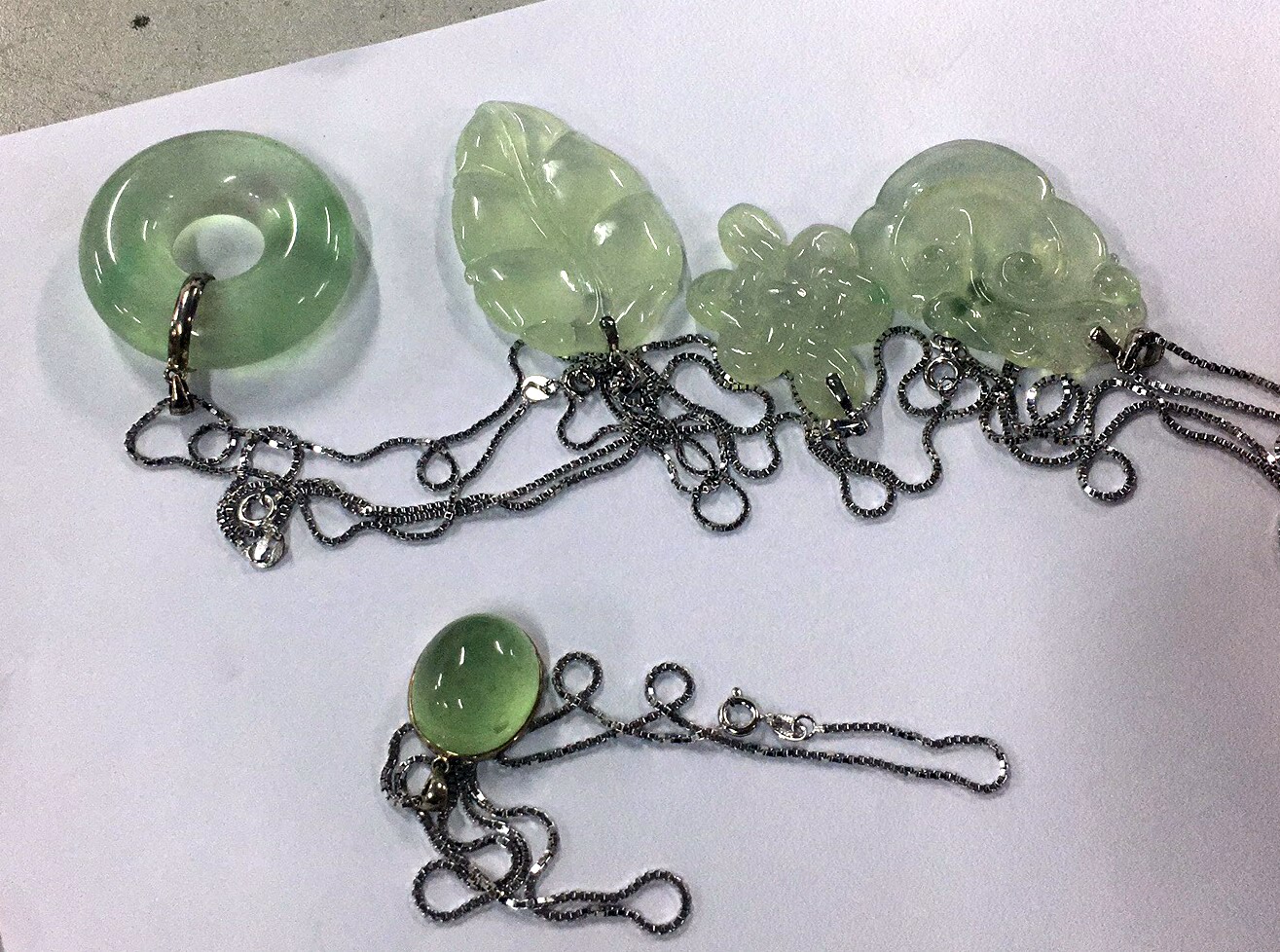 翡翠吊墜等一批