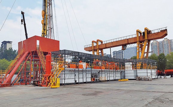 哈薩克斯坦ZJ40鉆機(jī)固控系統(tǒng) 哈薩克斯坦ZJ40鉆機(jī)固控系統(tǒng)