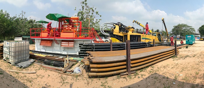 正道能源350GPM泥漿回收系統(tǒng)工況現(xiàn)場(chǎng) 正道能源350GPM泥漿回收系統(tǒng)工況現(xiàn)場(chǎng)