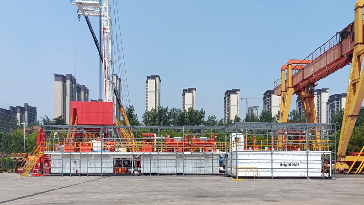 正道能源 ZJ40 鉆機(jī)固控系統(tǒng)交付中東卡塔爾客戶