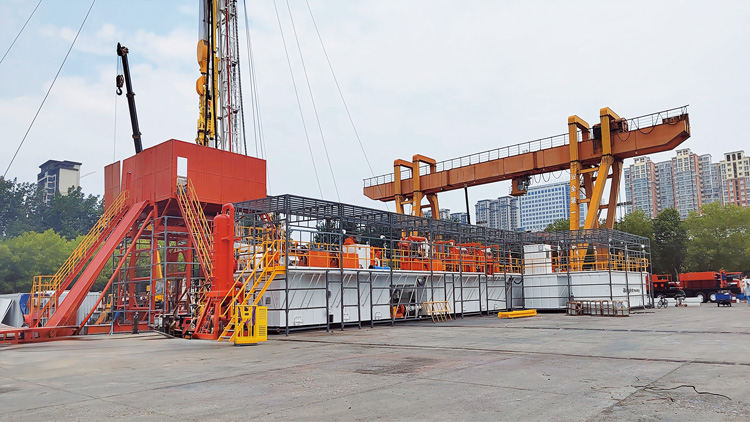 正道能源 ZJ40 鉆機(jī)固控系統(tǒng)交付中東卡塔爾客戶